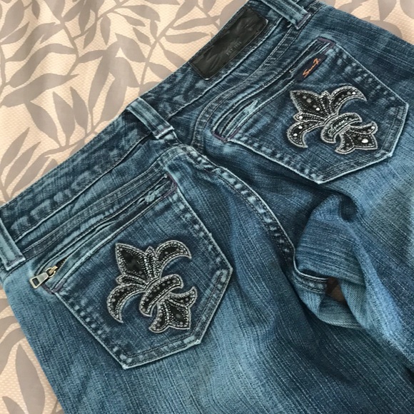 7 Seven - Stunning Blue Jeans - Picture 3 of 7